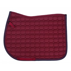 Zadeldek QHP Florence Burgundy