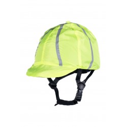 Cover for riding helmet - reflective -