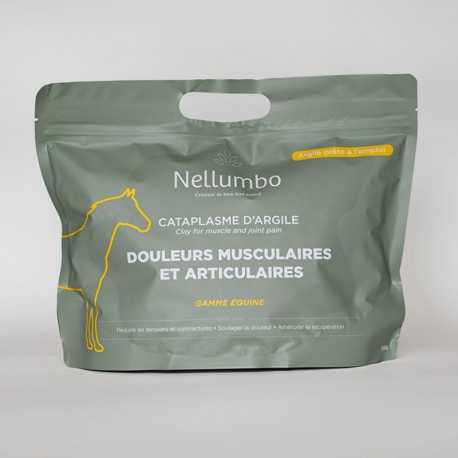 Nellumbo Cataplasme d'argile Douleurs musculaires & articulaires