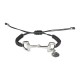 Horka Bracelet tressé avec deco mors
