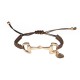 Horka Bracelet tressé avec deco mors
