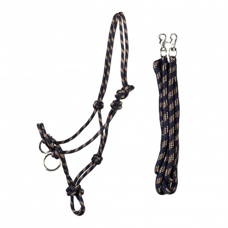 Horka Rope halter with reins