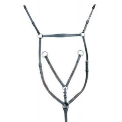 HKM Collier de chasse ferrures argentées