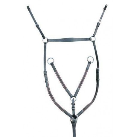 HKM Collier de chasse ferrures argentées