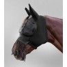 Waldhausen Masque anti mouches Puck avec franges nasales Noir